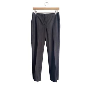 Lafayette 148 New York Barrow Printed Stretch Wool Pants Size 4